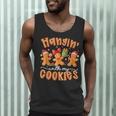 Hangin With My Cookies Gingerbread Men Women Xmas Teacher Men Tank Top, novelty gifts, funny gifts