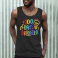 Happy 100th Day Of School 100 Days Brighter Girls Teacher Men Tank Top, novelty gifts, funny gifts