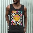 Happy Fri-Yay Groovy Teacher Friday Weekend Fri Yay Men Tank Top, novelty gifts, funny gifts