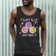 Happy To See Your Face Smile Face Teacher Back To School Men Tank Top, novelty gifts, funny gifts Happy To See Your Face Smile Face Teacher Back To School Men Tank Top, novelty gifts, funny gifts