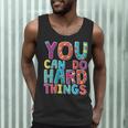 You Can Do Hard Things School Student Teachers Men Tank Top, novelty gifts, funny gifts You Can Do Hard Things School Student Teachers Men Tank Top, novelty gifts, funny gifts