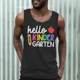 Hello Kindergarten Team Kinder Back To School Teacher Kids Men Tank Top, novelty gifts, funny gifts