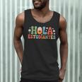 Hola Estudiantes Spanish Teacher Men Tank Top, novelty gifts, funny gifts