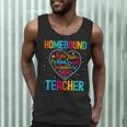 Homebound Teacher Appreciation Week Back To School Heart Men Tank Top, novelty gifts, funny gifts