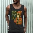 HUGvyn Halloween Skeleton Six Seven 67 Meme PEMDAS Teacher Men Tank Top, novelty gifts, funny gifts