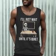 I'Ll Just Wait Until It's Quiet Skeleton Teacher Halloween Men Tank Top, novelty gifts, funny gifts I'Ll Just Wait Until It's Quiet Skeleton Teacher Halloween Men Tank Top, novelty gifts, funny gifts