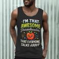 I'm That Awesome Paraeducator Teacher Men Tank Top, novelty gifts, funny gifts