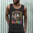 Inclusion Isn't Scary Ghost Mummy Halloween SLP Sped Teacher Men Tank Top, novelty gifts, funny gifts