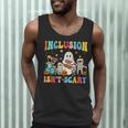 Inclusion Isn't Scary SLP Halloween Sped Teacher Therapy Men Tank Top, novelty gifts, funny gifts