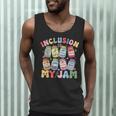 Inclusion Is My Jam SPED Teacher Special Education Life Men Tank Top, novelty gifts, funny gifts Inclusion Is My Jam SPED Teacher Special Education Life Men Tank Top, novelty gifts, funny gifts