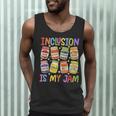 Inclusion Is My Jam SPED Teacher Special Education Teacher Men Tank Top, novelty gifts, funny gifts Inclusion Is My Jam SPED Teacher Special Education Teacher Men Tank Top, novelty gifts, funny gifts