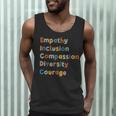 Inclusive Teacher Diversity Inclusion Empathy Teacher Team Men Tank Top, novelty gifts, funny gifts