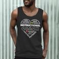 Instructional Coach Heart Teachers Appreciation Men Tank Top, novelty gifts, funny gifts Instructional Coach Heart Teachers Appreciation Men Tank Top, novelty gifts, funny gifts