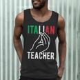 Italian Teacher Italy Italia Back To School First Day Men Tank Top, novelty gifts, funny gifts Italian Teacher Italy Italia Back To School First Day Men Tank Top, novelty gifts, funny gifts