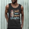 Just One More Chapter Book Reading Floral Teacher Book Lover Men Tank Top, novelty gifts, funny gifts