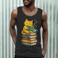 Kawaii Cats Lover Coffee Books Teacher Librarian Cat Men Tank Top, novelty gifts, funny gifts Kawaii Cats Lover Coffee Books Teacher Librarian Cat Men Tank Top, novelty gifts, funny gifts