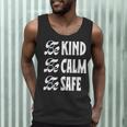 Be Kind Be Calm Be Safe Awareness For Teachers For Men Women Kids Men Tank Top, novelty gifts, funny gifts Be Kind Be Calm Be Safe Awareness For Teachers For Men Women Kids Men Tank Top, novelty gifts, funny gifts