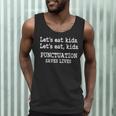 Let's Eat Kids Punctuation Saves Lives Teacher Men Tank Top, novelty gifts, funny gifts