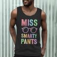 Little MISS SMARTY PANTS School Grad Teacher Last Day Men Tank Top, novelty gifts, funny gifts