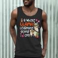 Llama Learning Teachers Students Alpaca Lover Back To School Men Tank Top, novelty gifts, funny gifts