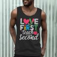 Love Them First Teach Them Second Teacher Student Love Quote Men Tank Top, novelty gifts, funny gifts Love Them First Teach Them Second Teacher Student Love Quote Men Tank Top, novelty gifts, funny gifts