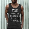 Love To Teach Positive Affirmation Kind Motivational Teacher Men Tank Top, novelty gifts, funny gifts