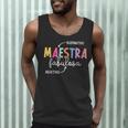 Maestra Fabulosa Maestra De EspañOl Spanish Teacher Men Tank Top, novelty gifts, funny gifts