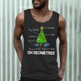 Math Geometry Christmas Tree Geometree Teacher Men Tank Top, novelty gifts, funny gifts