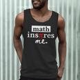 Math Inspires Me Spelled With Pi Day Teacher Men Tank Top, novelty gifts, funny gifts