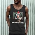 Math Teacher Chicken Mathemachicken Pun Men Tank Top, novelty gifts, funny gifts
