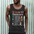 Math Teacher Christmas 12 Days Of Teaching Math Christmas Men Tank Top, novelty gifts, funny gifts Math Teacher Christmas 12 Days Of Teaching Math Christmas Men Tank Top, novelty gifts, funny gifts