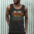 Math Teacher Cute Be Like Subtraction And Make A Difference Men Tank Top, novelty gifts, funny gifts