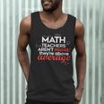 Math Teachers Aren't Mean Men Tank Top, novelty gifts, funny gifts Math Teachers Aren't Mean Men Tank Top, novelty gifts, funny gifts