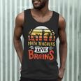 Math Teachers Love Brains Halloween Costume Zombie For Men Women Men Tank Top, novelty gifts, funny gifts