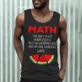 Math Watermelon Calculation Joke Teacher Student Men Tank Top, novelty gifts, funny gifts