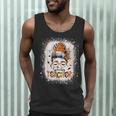 Messy Bun Spooky Teacher Bleached Halloween Teachers Men Tank Top, novelty gifts, funny gifts Messy Bun Spooky Teacher Bleached Halloween Teachers Men Tank Top, novelty gifts, funny gifts