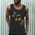 Music Note Pumpkin Fall Music Teacher Halloween Costume Men Tank Top, novelty gifts, funny gifts