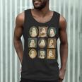 Music Teacher Orchestra Spooky Halloween Ghost Band Men Tank Top, novelty gifts, funny gifts