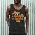 One Thankful PE Teacher Thanksgiving Fall Autumn Groovy Men Tank Top, novelty gifts, funny gifts One Thankful PE Teacher Thanksgiving Fall Autumn Groovy Men Tank Top, novelty gifts, funny gifts