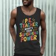 PE Gym School Coach PE Teacher What's Your Superhero Power Men Tank Top, novelty gifts, funny gifts