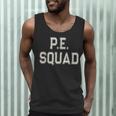 PE SQUAD Physical Education PE Teacher Team Kids Gym Crew Men Tank Top, novelty gifts, funny gifts