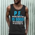 PE Teacher Art For Men Women Gym Teacher Appreciation Men Tank Top, novelty gifts, funny gifts