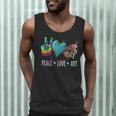 Peace Love Art Painting Palette Art Teacher Men Tank Top, novelty gifts, funny gifts Peace Love Art Painting Palette Art Teacher Men Tank Top, novelty gifts, funny gifts