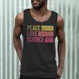 Peace Love Science Lovers Math Chemistry Teacher Men Tank Top, novelty gifts, funny gifts Peace Love Science Lovers Math Chemistry Teacher Men Tank Top, novelty gifts, funny gifts