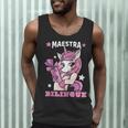 Pink Unicorn Spanish Teacher Regalos Para Bilingue Teacher Men Tank Top, novelty gifts, funny gifts Pink Unicorn Spanish Teacher Regalos Para Bilingue Teacher Men Tank Top, novelty gifts, funny gifts