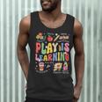 Play Is Learning Teacher First Day Of School Back To School Men Tank Top, novelty gifts, funny gifts
