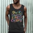 Pre-K Crayons & Curiosity Preschool Teachers Life Tie Dye Men Tank Top, novelty gifts, funny gifts Pre-K Crayons & Curiosity Preschool Teachers Life Tie Dye Men Tank Top, novelty gifts, funny gifts