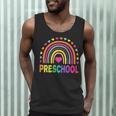 Preschool Rainbow Girls Boys Kids Teacher Back To School Men Tank Top, novelty gifts, funny gifts
