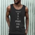 Present Active Conjugation Latin Teacher Latin Language Men Tank Top, novelty gifts, funny gifts