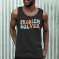 Problem Solver School Work Staff Front Desk Teacher Men Tank Top, novelty gifts, funny gifts Problem Solver School Work Staff Front Desk Teacher Men Tank Top, novelty gifts, funny gifts